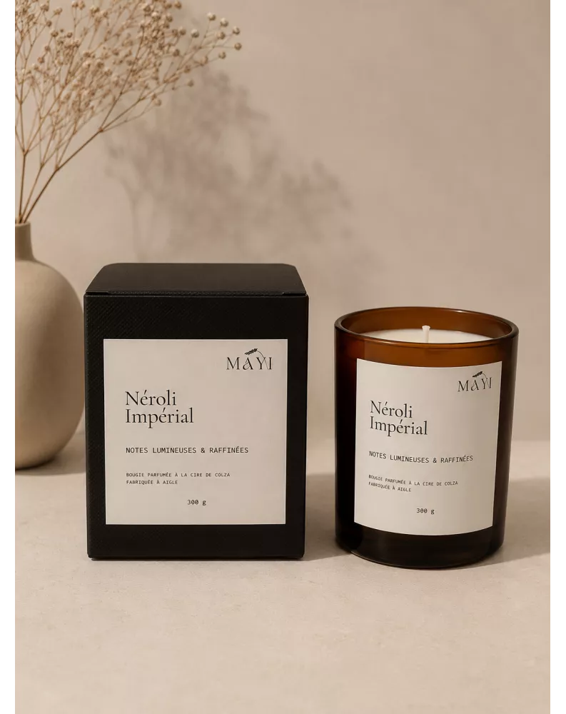 Bougie néroli impérial